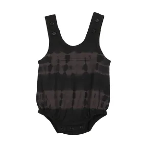 Analogie By Lil Legs Tie Dye Romper Black