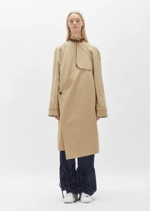 Asymmetric Trench Coat