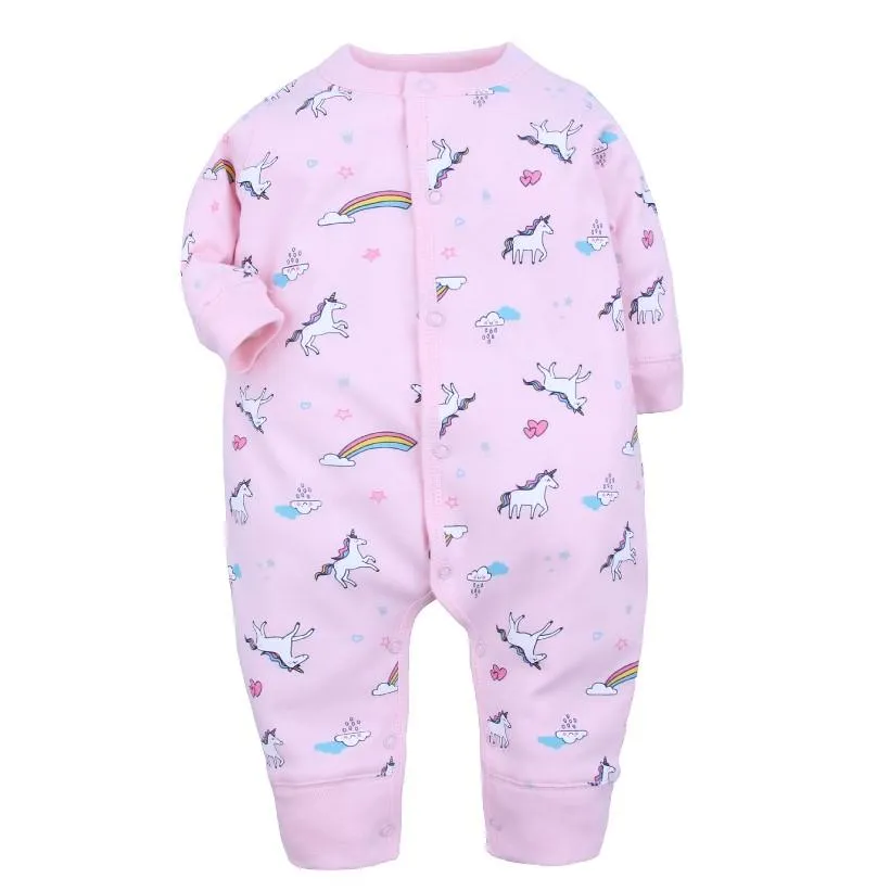 Baby Romper Combo- Pink Unicorn - Baby Garden - Tweety Bird