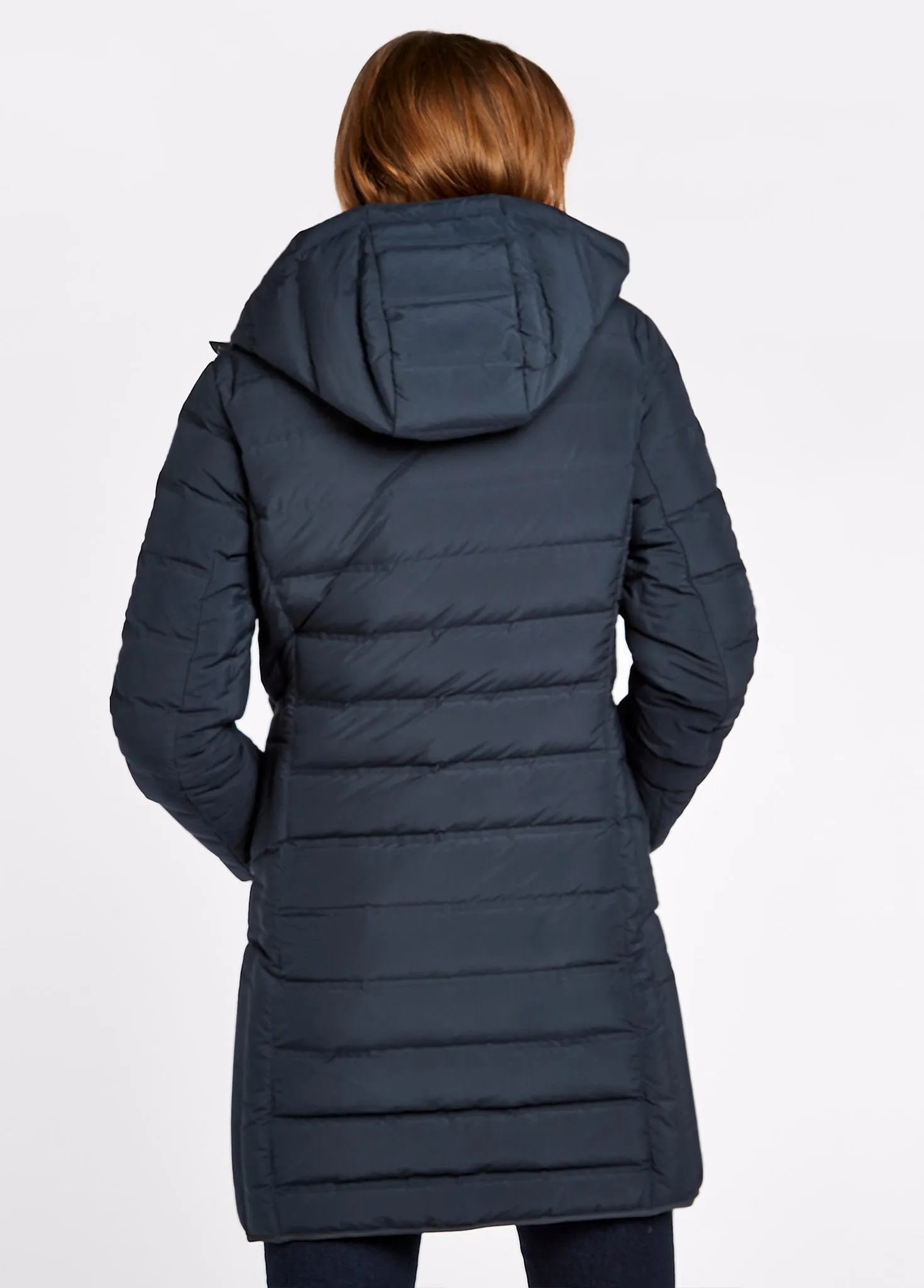 Ballybrophy Quilted Down Jacket - Navy