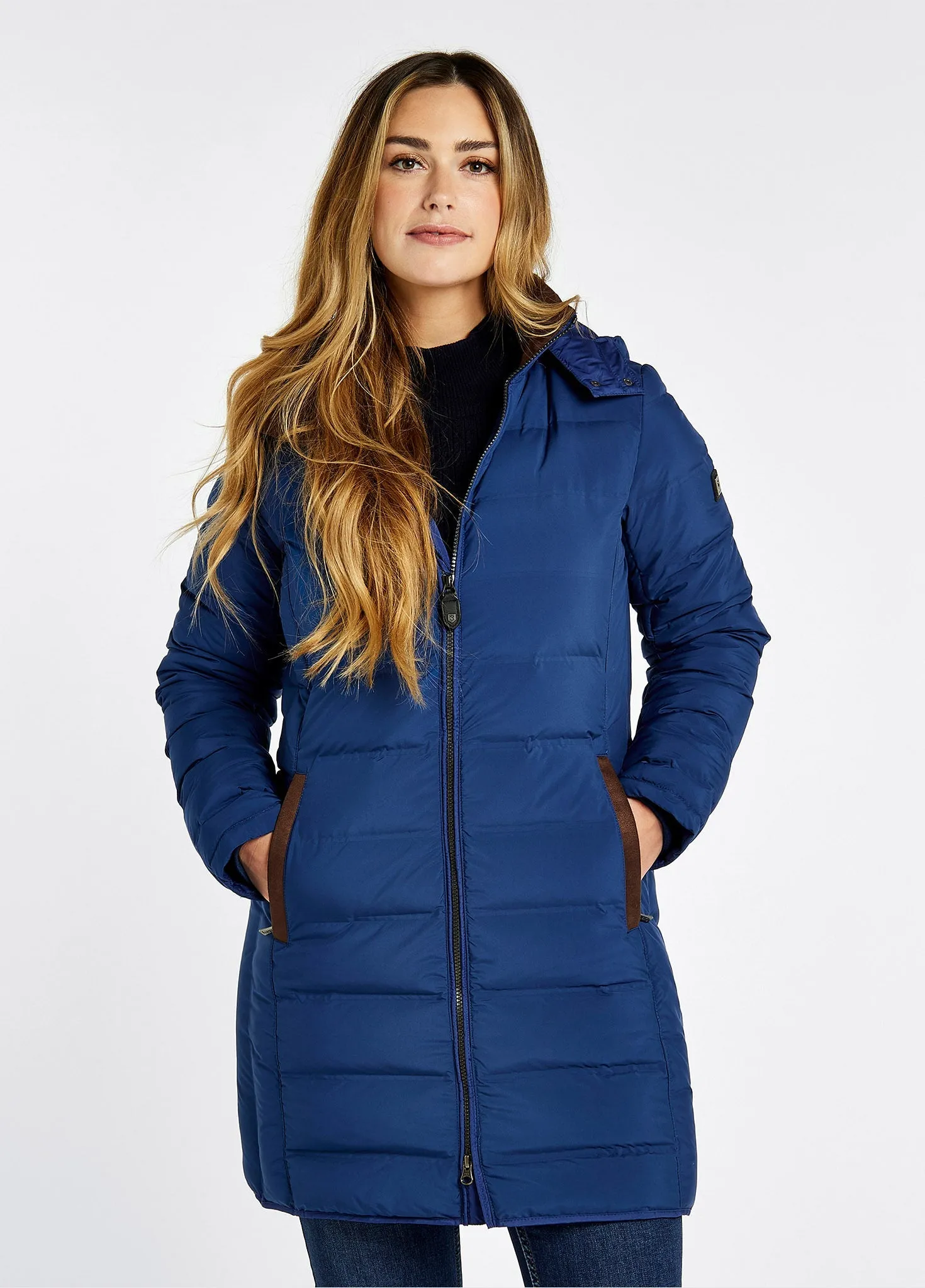 Ballybrophy Quilted Jacket - Peacock Blue