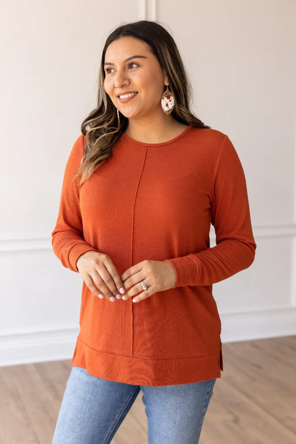 Be My Muse Tunic, Rust