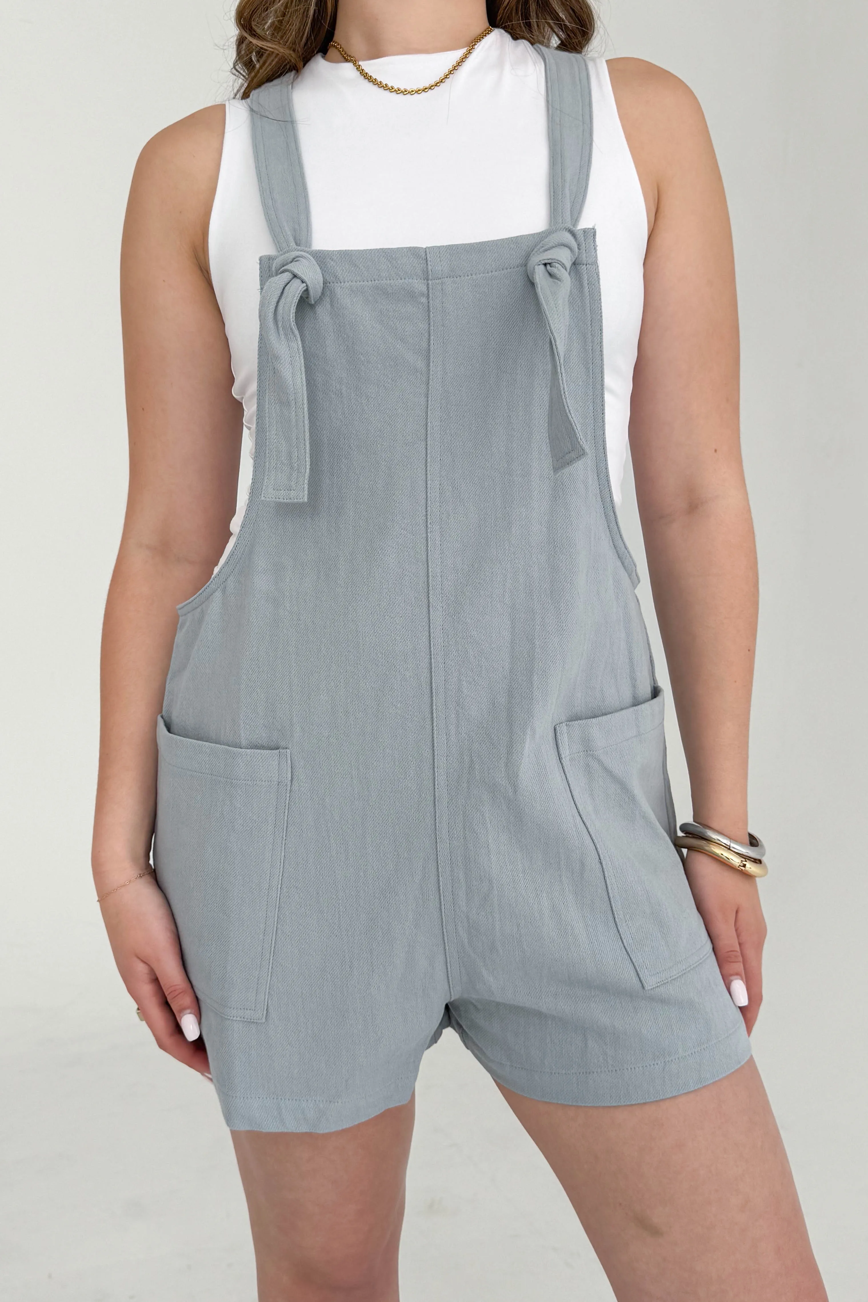 Bianca Overalls in Blue