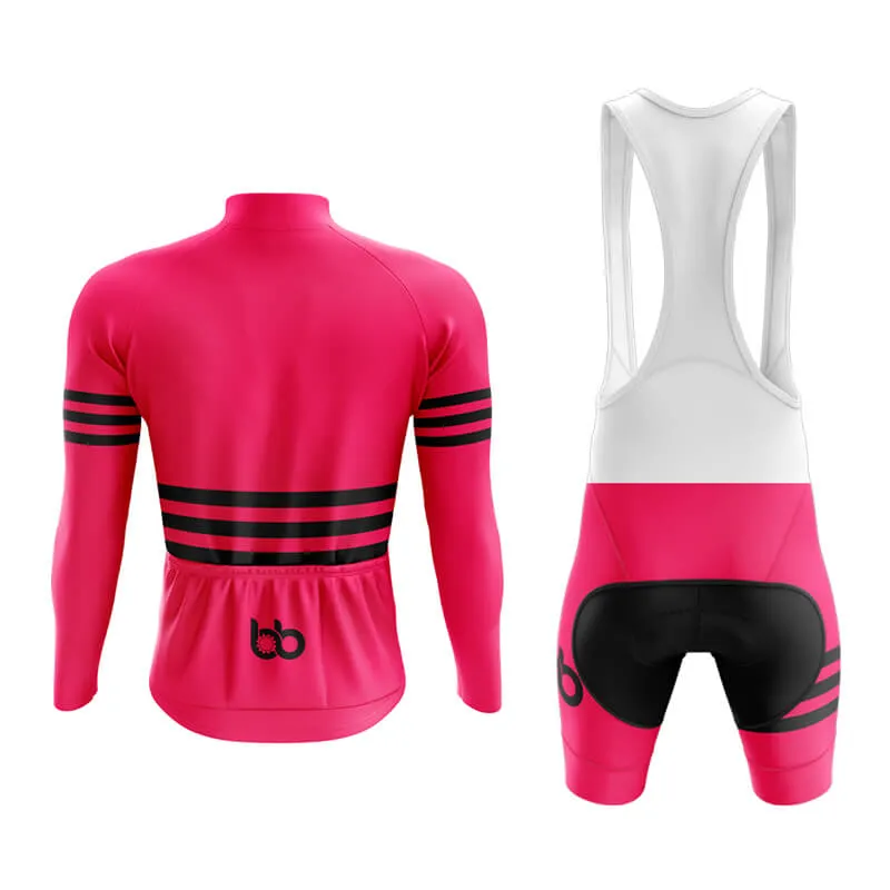 Bicycle Booth Stripes (Pink) Aero Cycling Kit