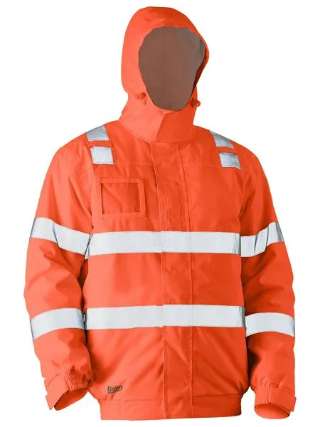 BISLEY Hi Vis Wet Weather Bomber Jacket (BJ6770T)