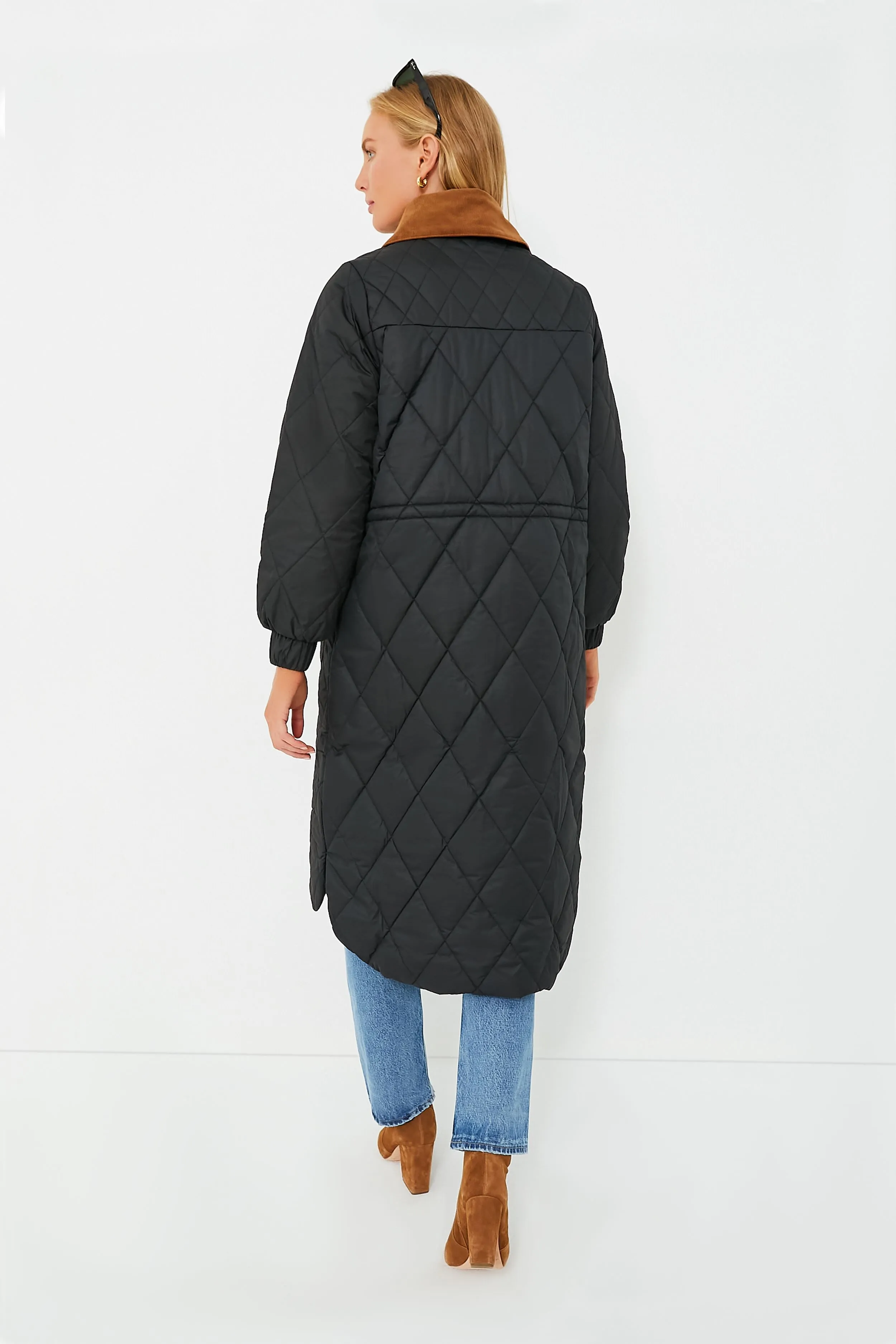 Black Marsett Quilted Jacket