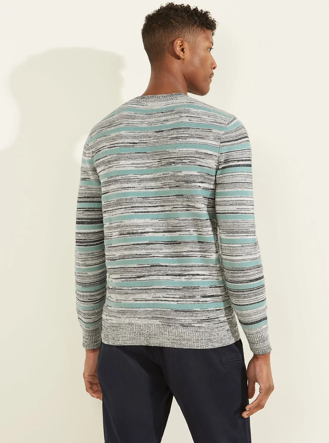 Blue Napier Mouline Stripes Jumper