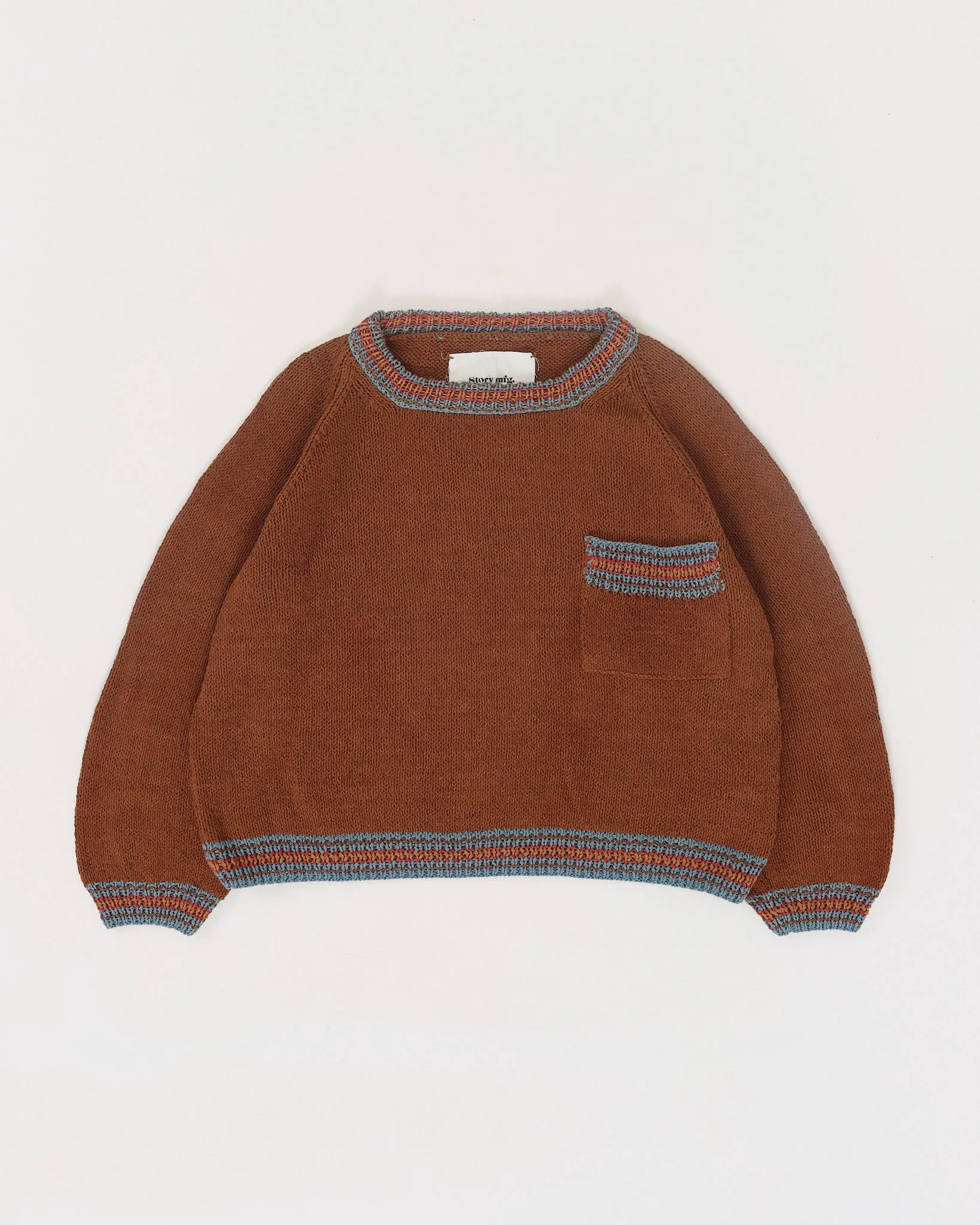 Bulb Knit Jumper - Brown