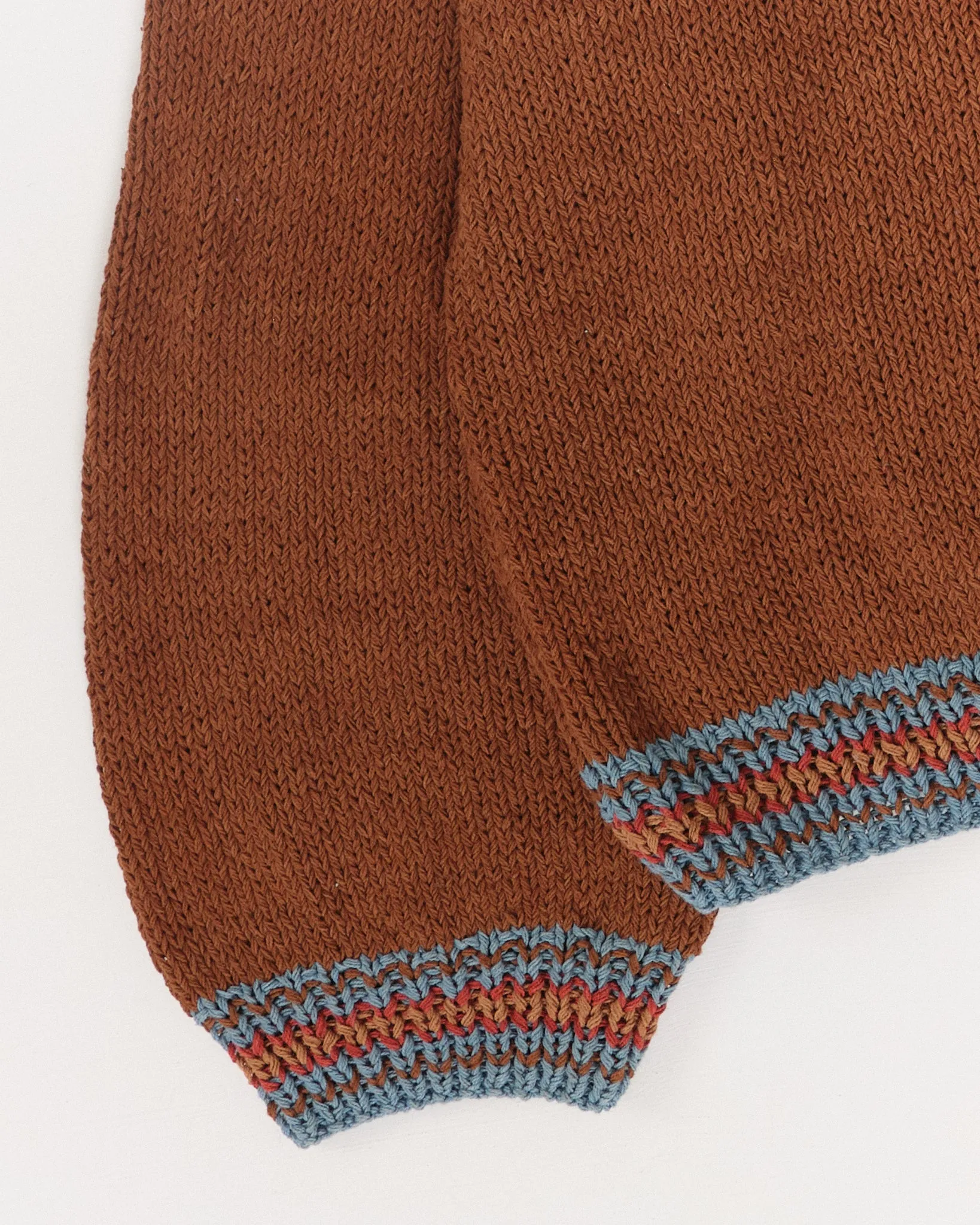 Bulb Knit Jumper - Brown