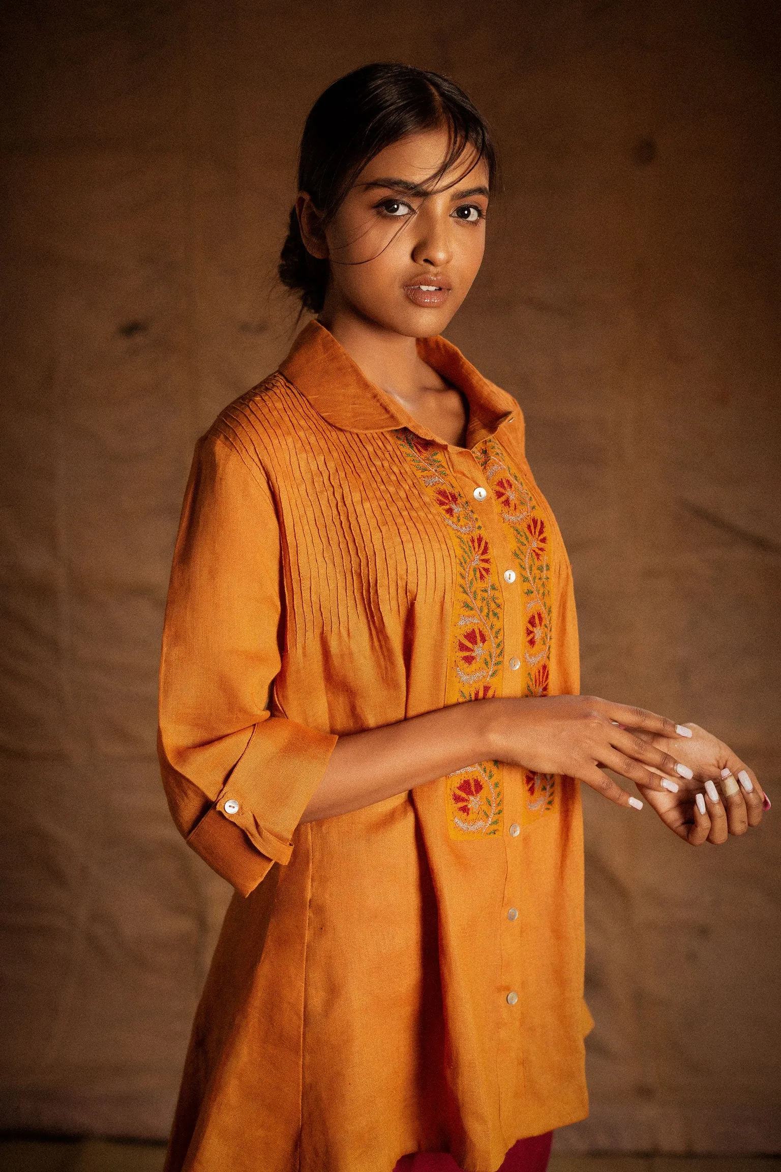 Burnt Orange Tunic