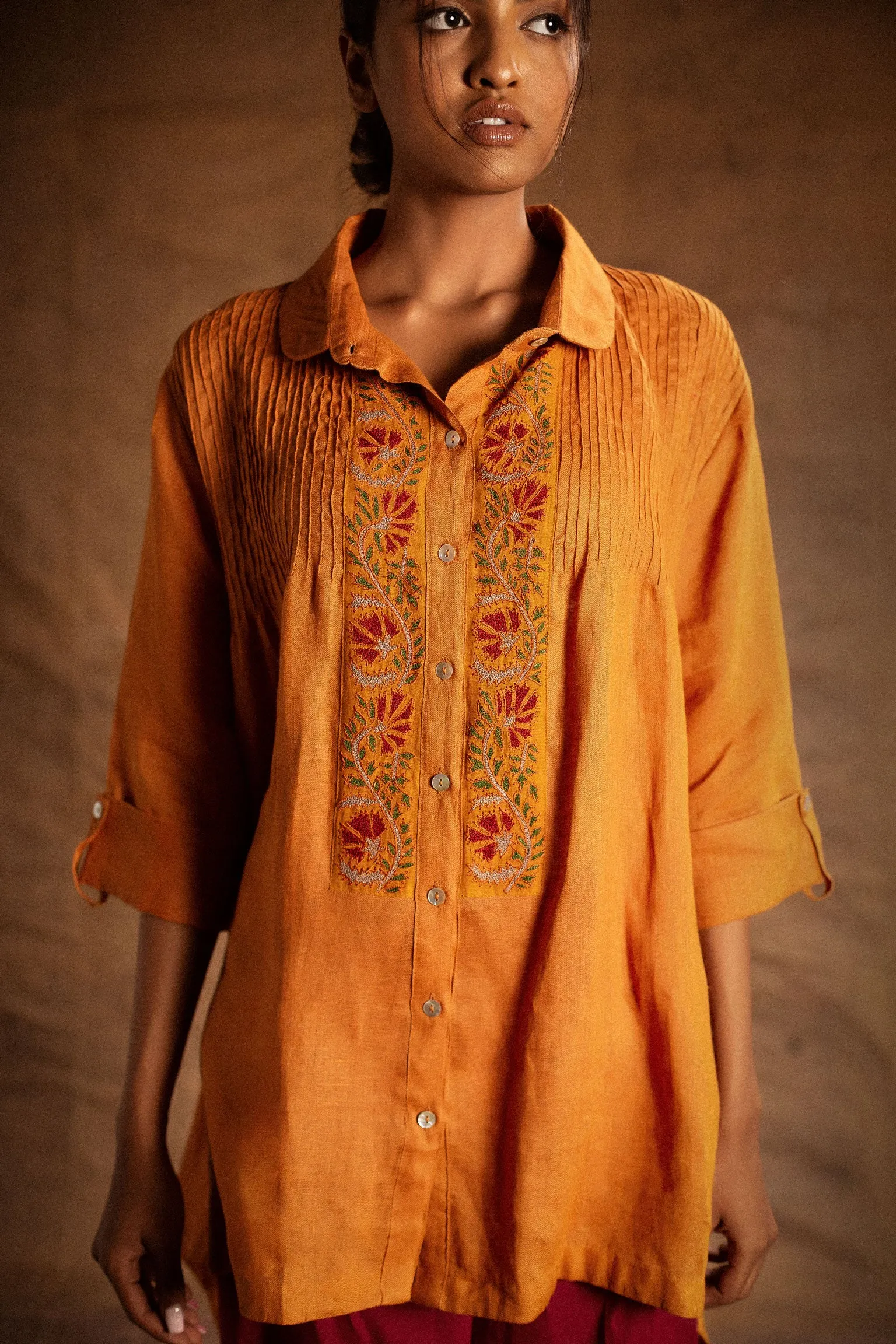 Burnt Orange Tunic