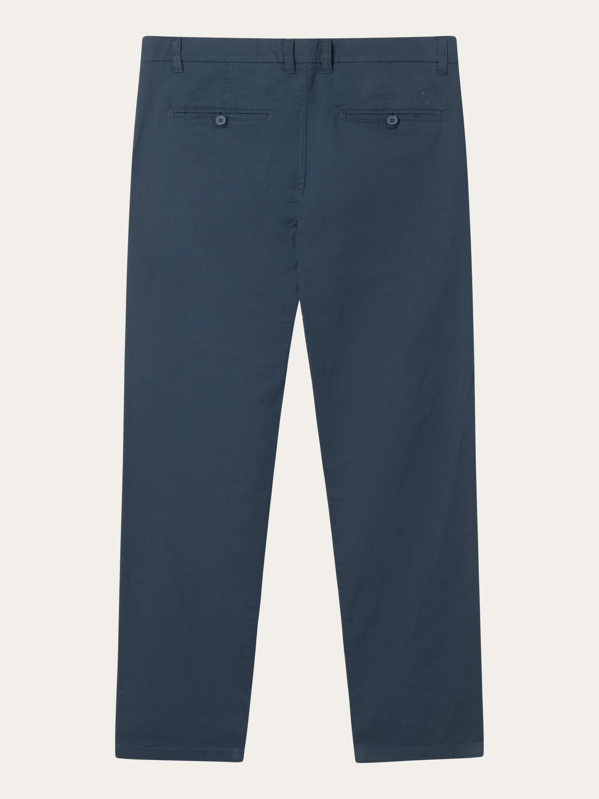 CHUCK regular chino poplin pant - Total Eclipse