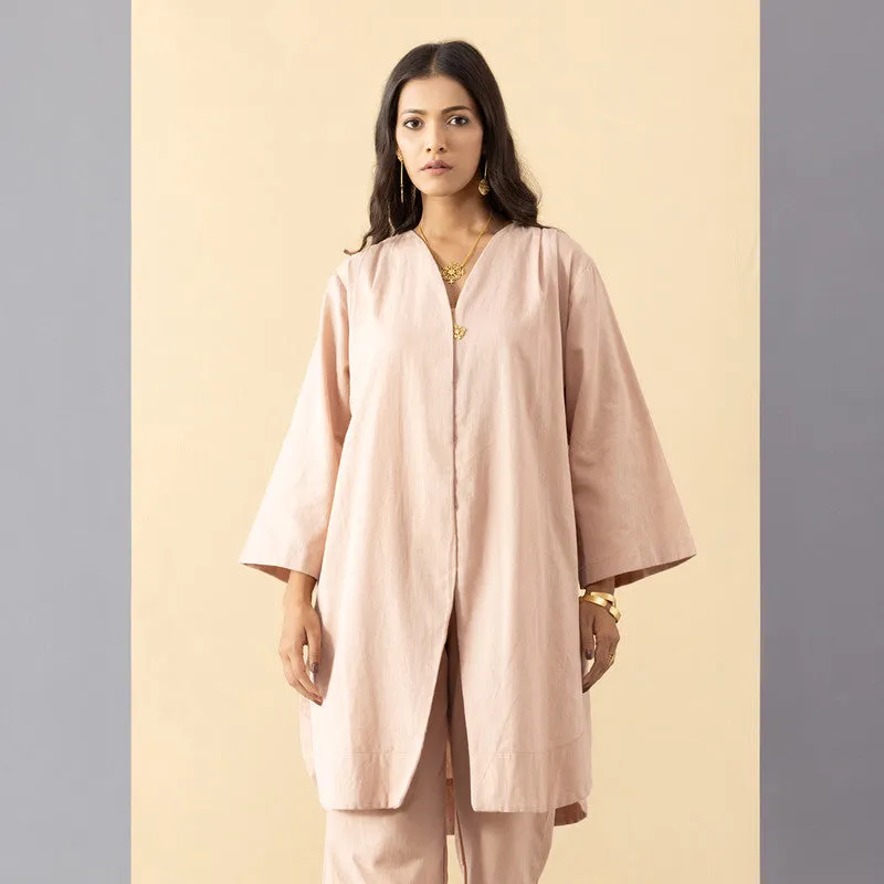 Cotton Co-Ord Set For Women | Pink