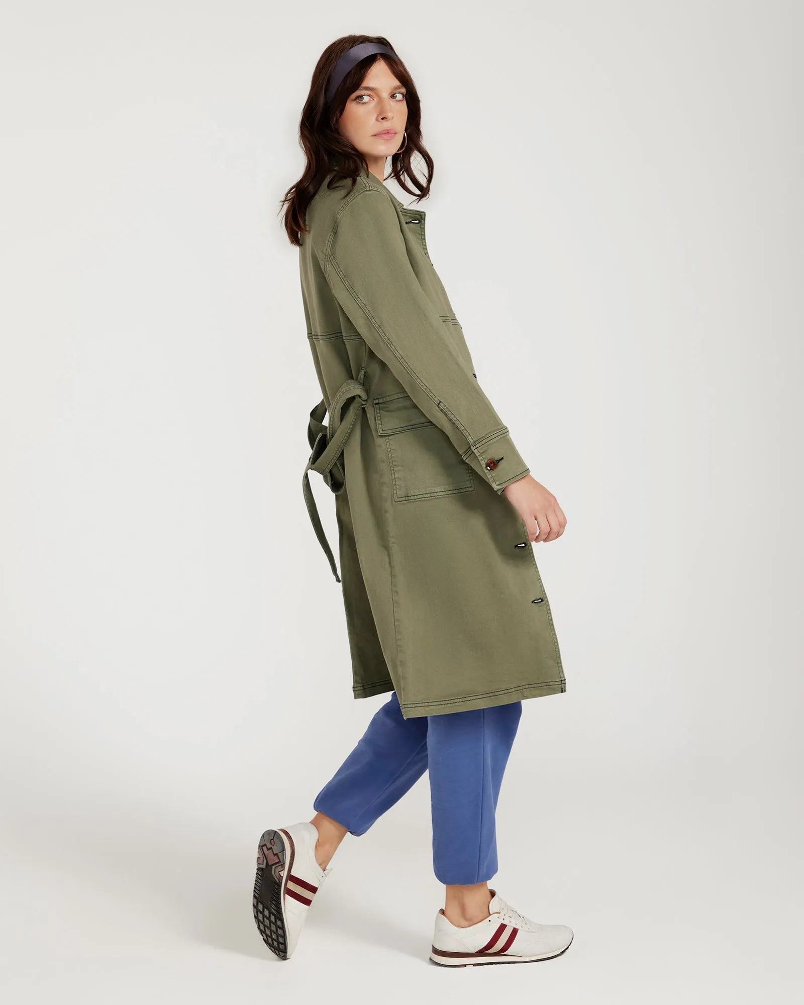 Cotton Trench - KHAKI