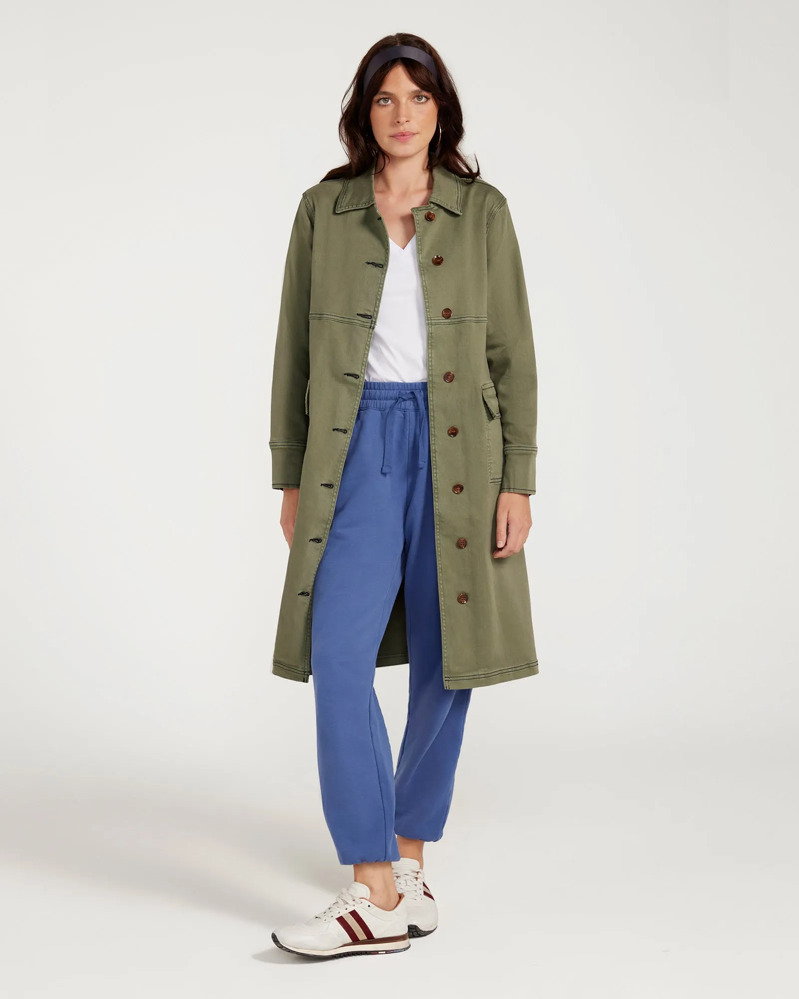 Cotton Trench - KHAKI