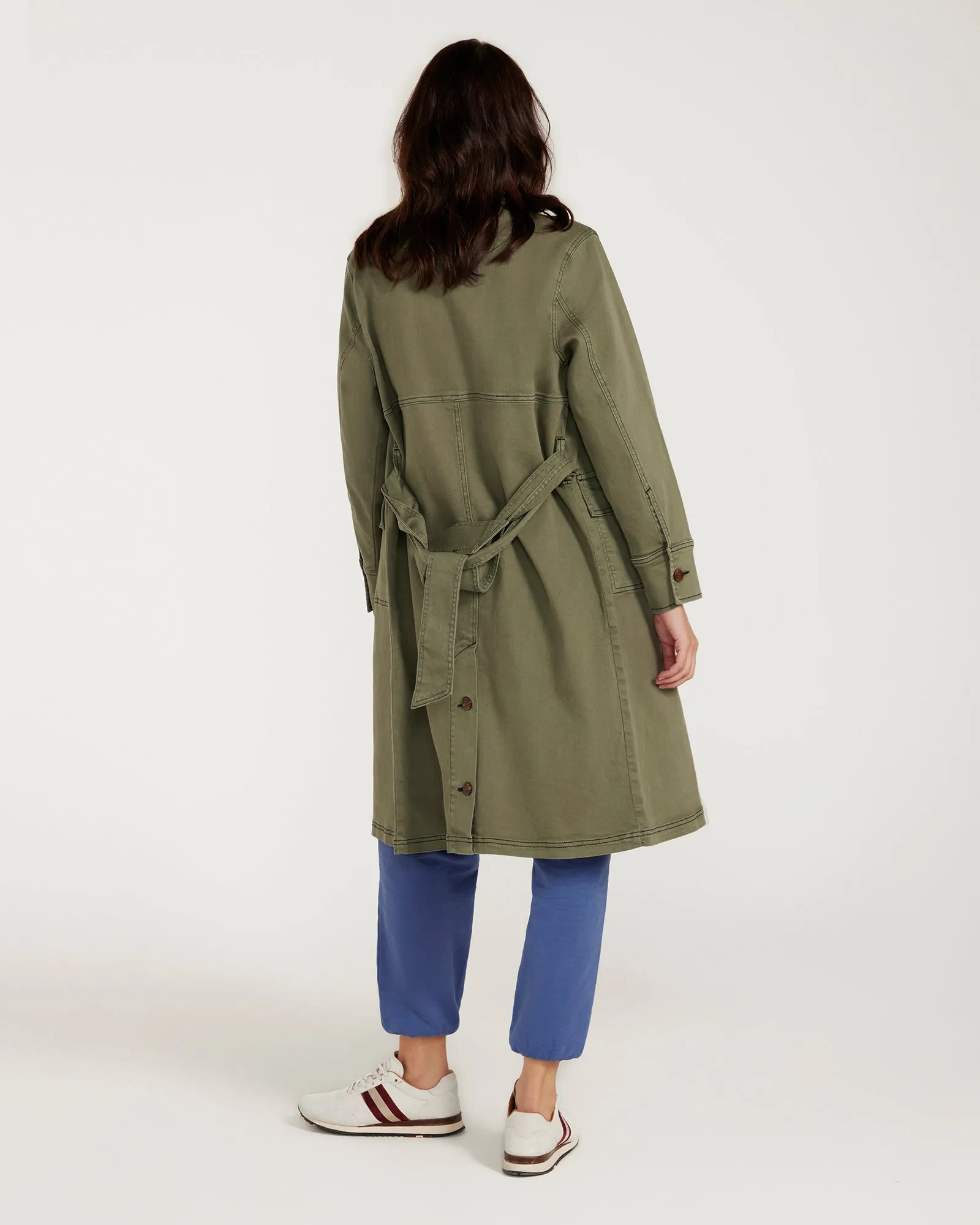 Cotton Trench - KHAKI