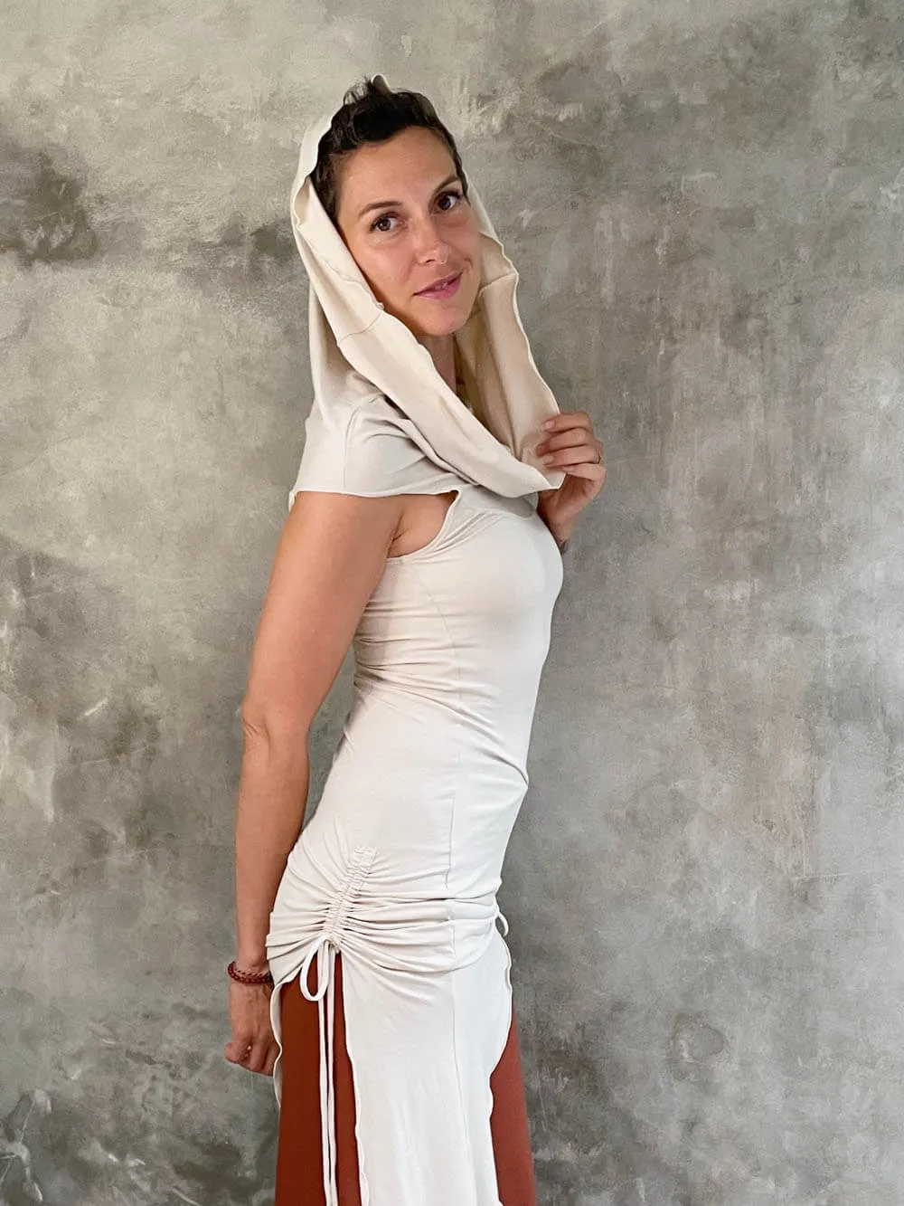 Cowl Ruched Tunic