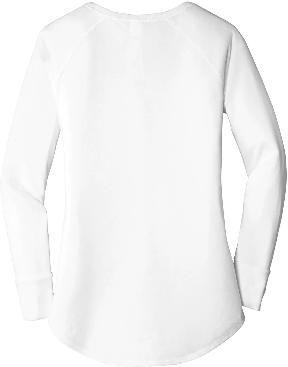 District Ladies Perfect Tri Long Sleeve Tunic Tee