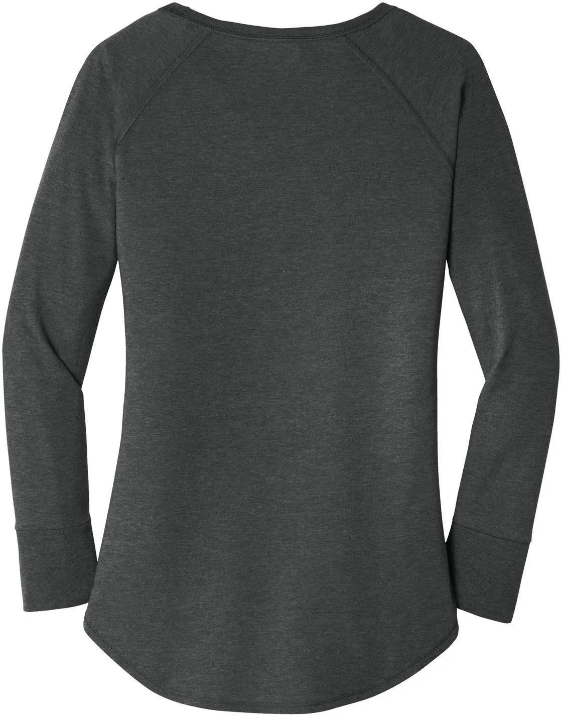 District Ladies Perfect Tri Long Sleeve Tunic Tee