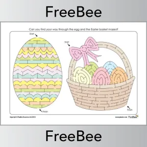 Easter Mazes