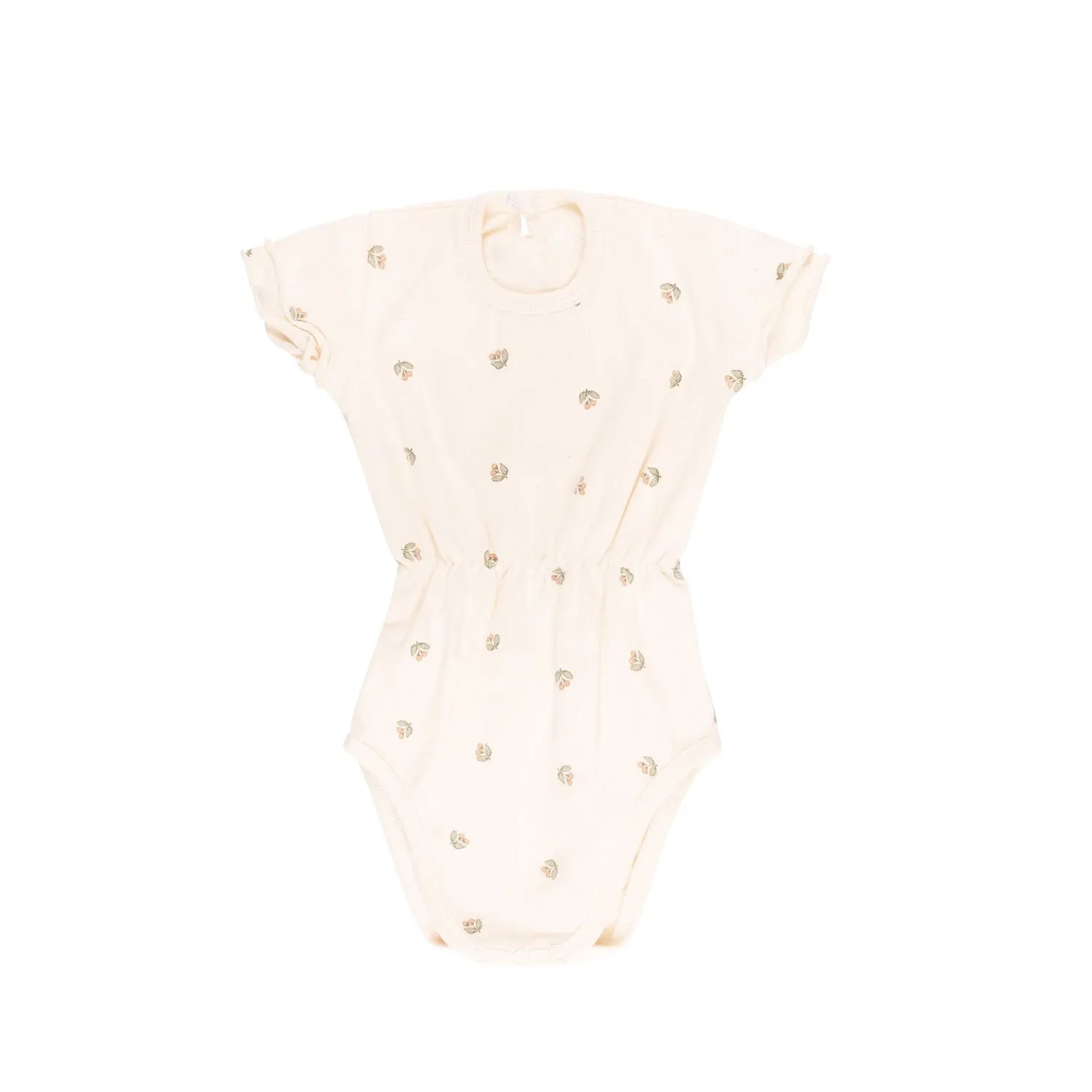 Ely's & Co Vintage Floral- Cream Floral - Romper