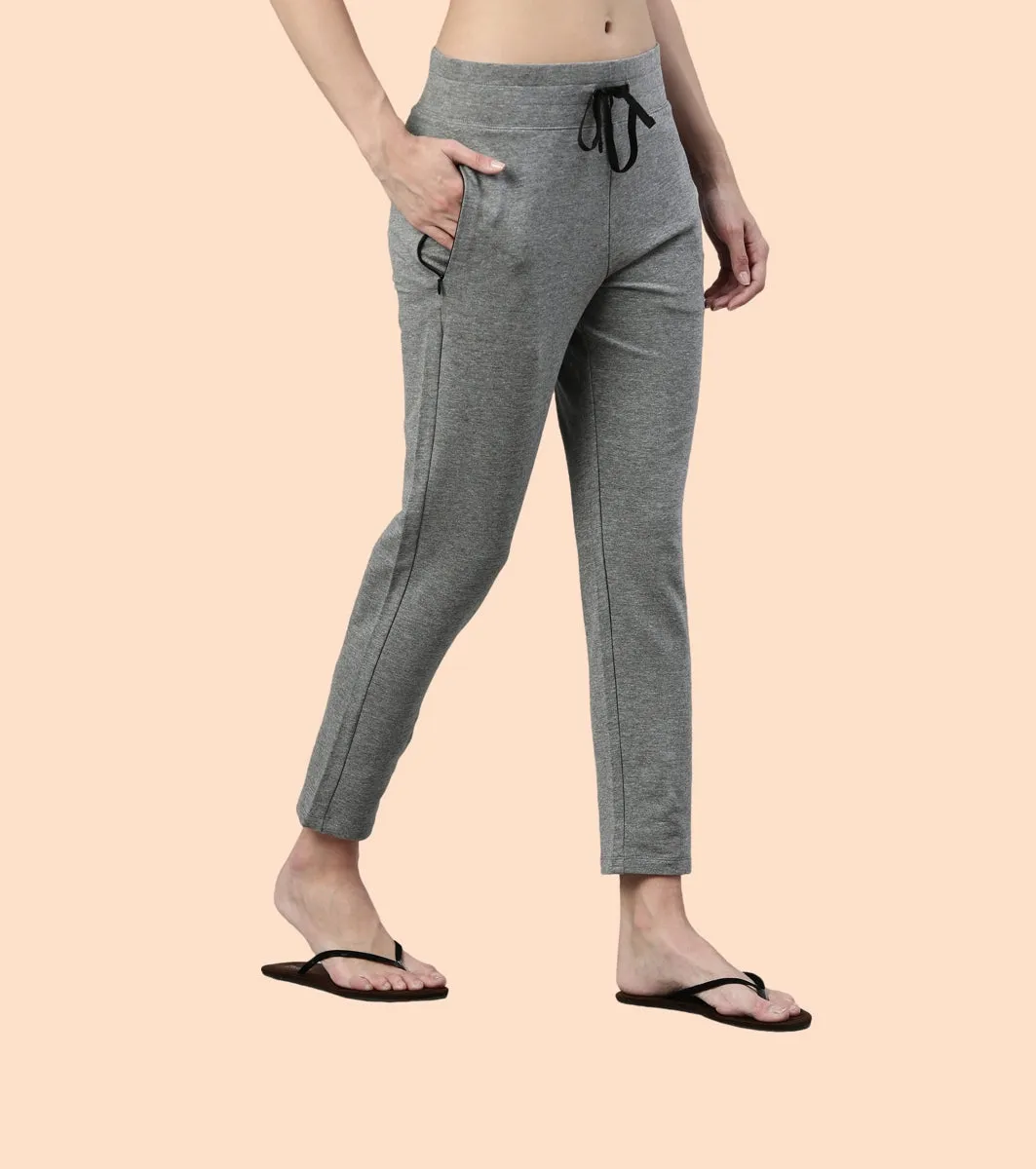 ENAMOR-E060 ESSENTIALS FRENCH TERRY LOUNGE PANTS