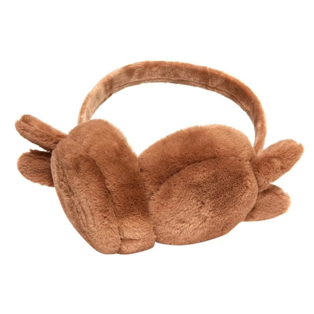 FabSeasons Brown Bunny Winter Outdoor Ear Muffs