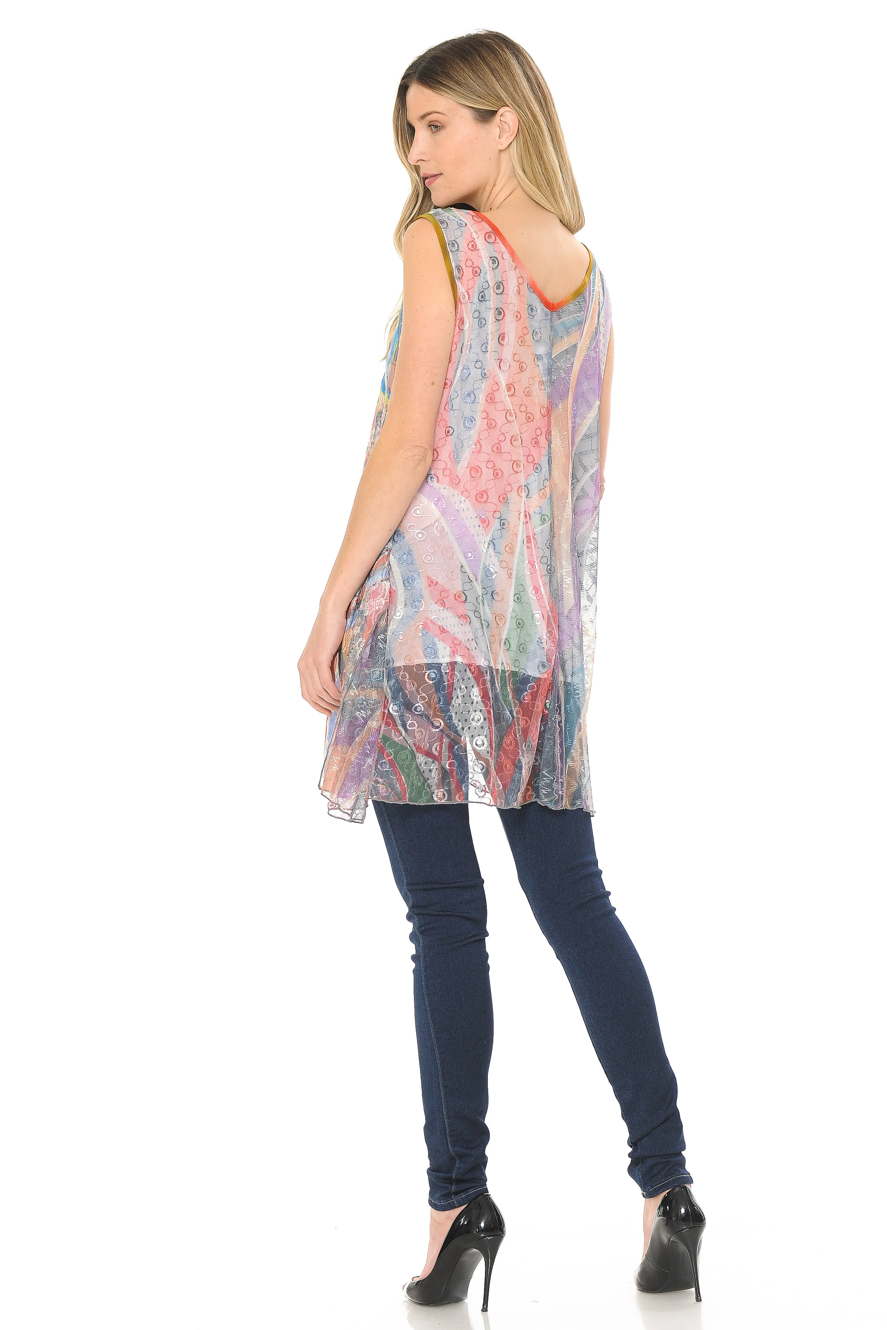 Flowy Mesh Tunic