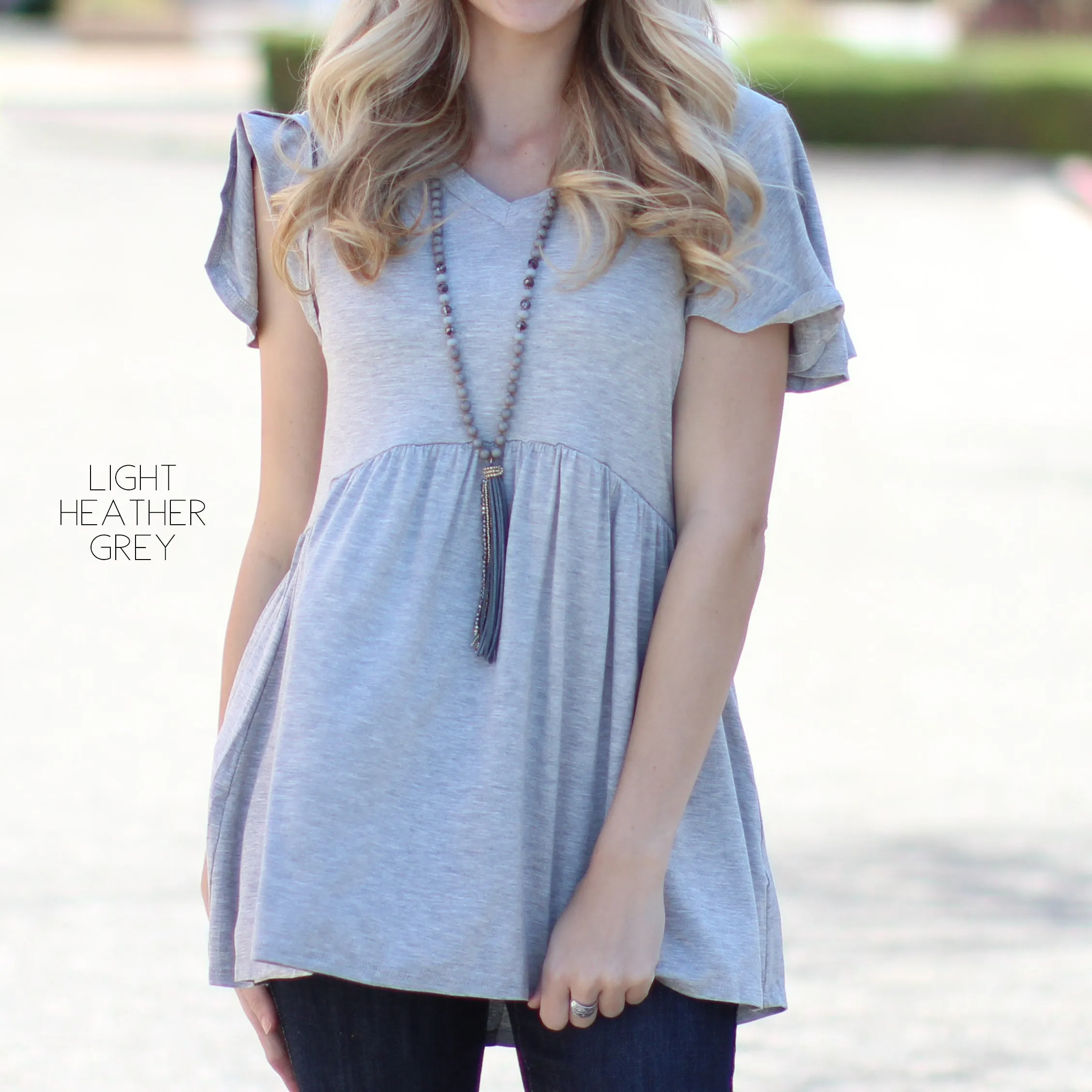 Flowy Peplum Tunic | S-XL