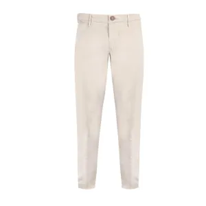 FRADI Satin Cotton Stretch Chino MUD REG