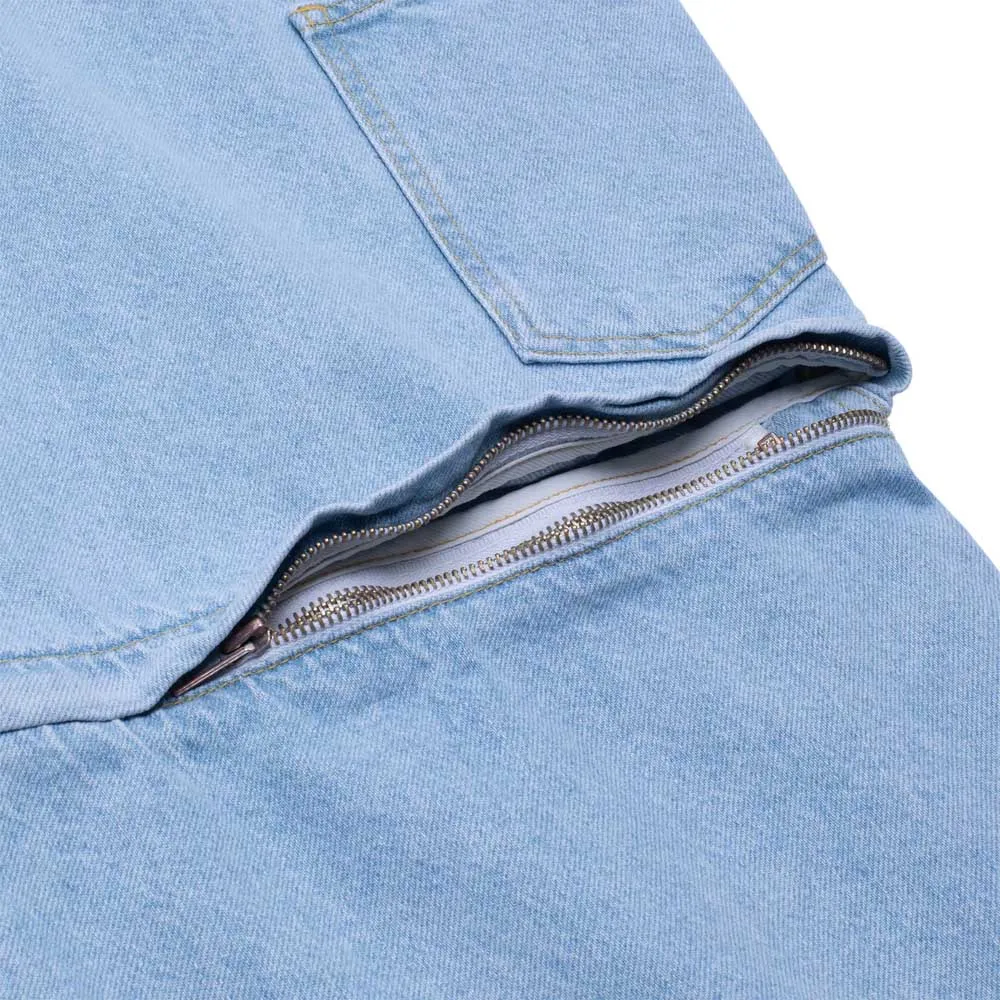 Fucking Awesome - Baggy Zip Off Carpenter Pants Light Blue