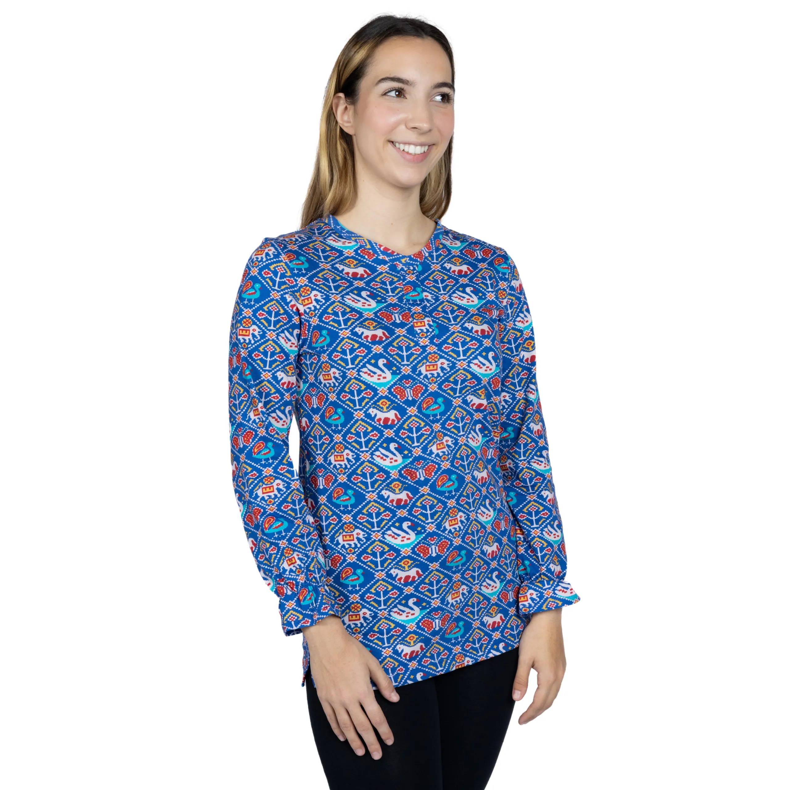 Geometric Animals Tunic Top [FINAL SALE]