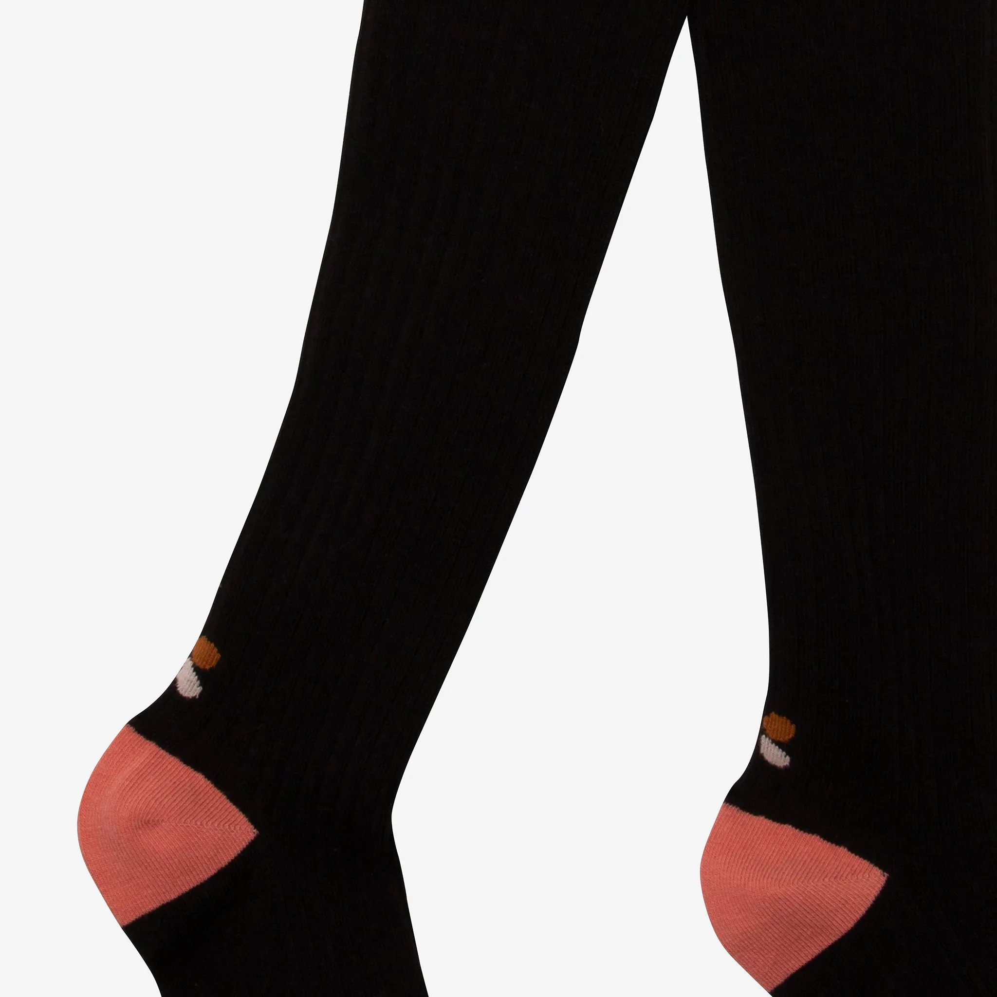 Girls' black tights