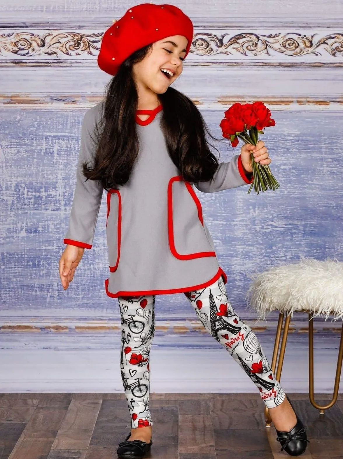 Girls Just Want to Have Fun Tunic and Legging Set