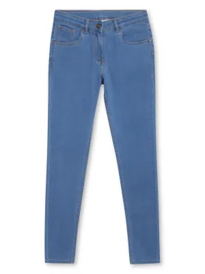 Girls Medium Mercerised Denim