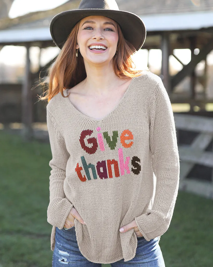 GIVE THANKS V COTTON