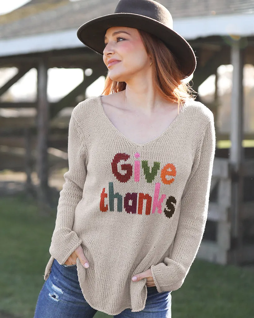 GIVE THANKS V COTTON