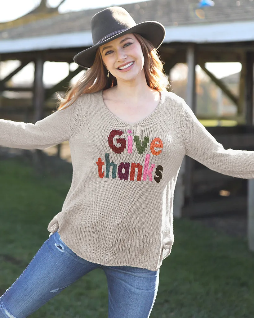 GIVE THANKS V COTTON