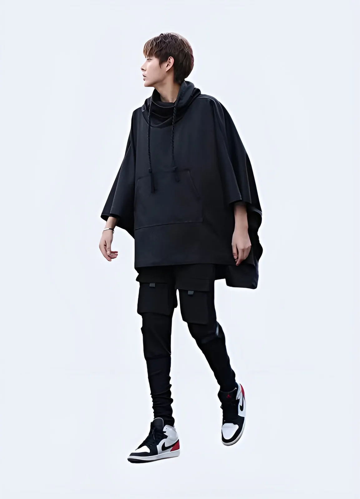 High Collar Poncho