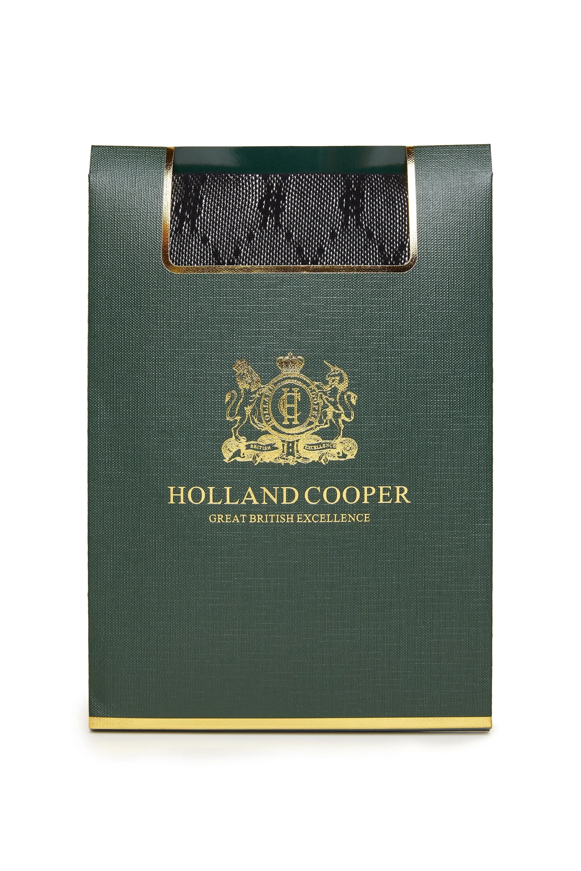 Holland Cooper Monogram Tights in Black