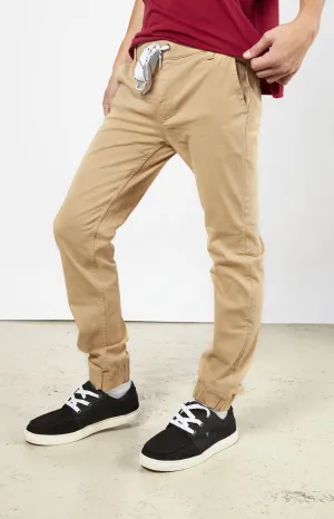 Khaki Jogger Chinos JR