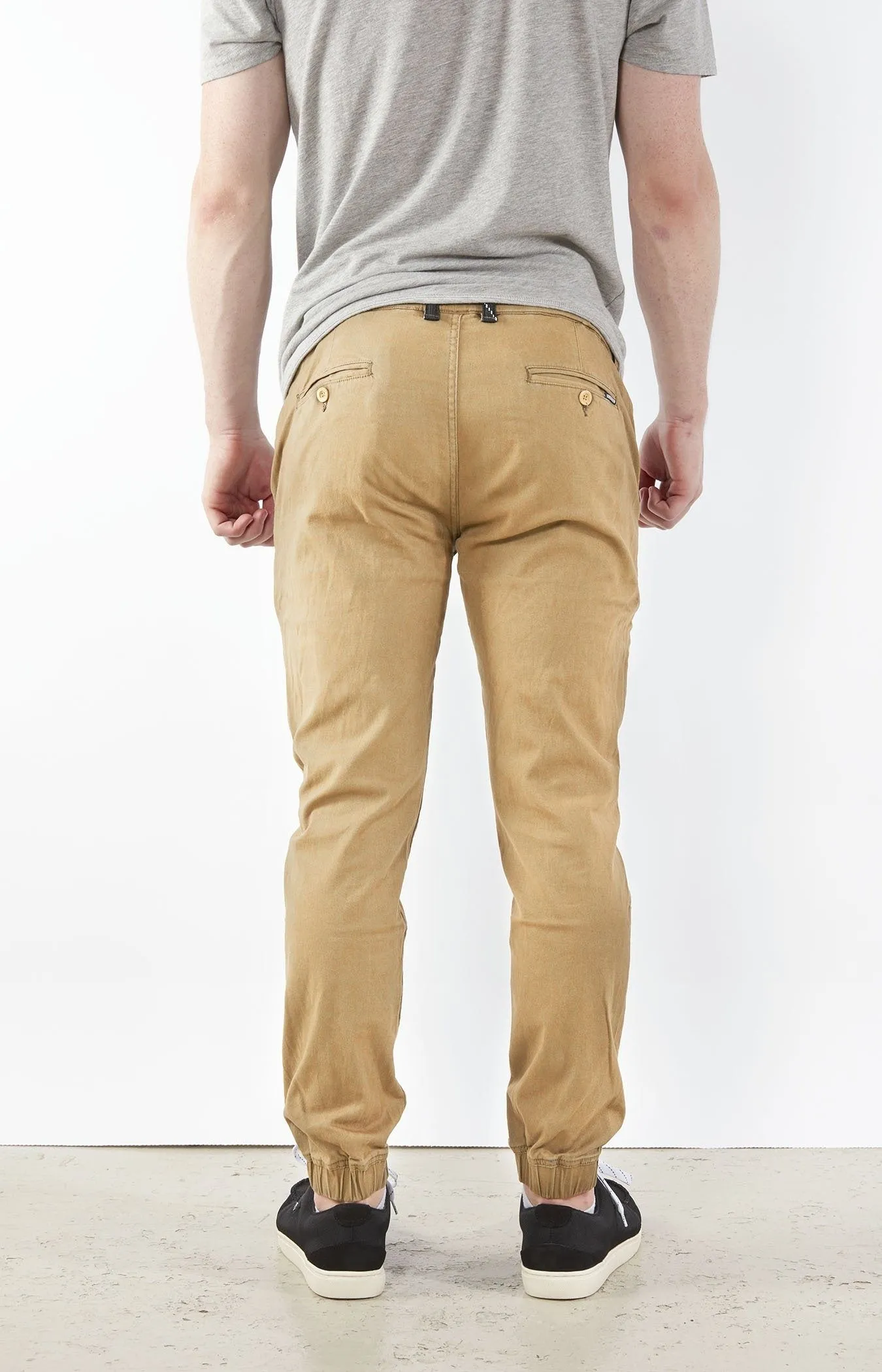 Khaki Jogger Chinos