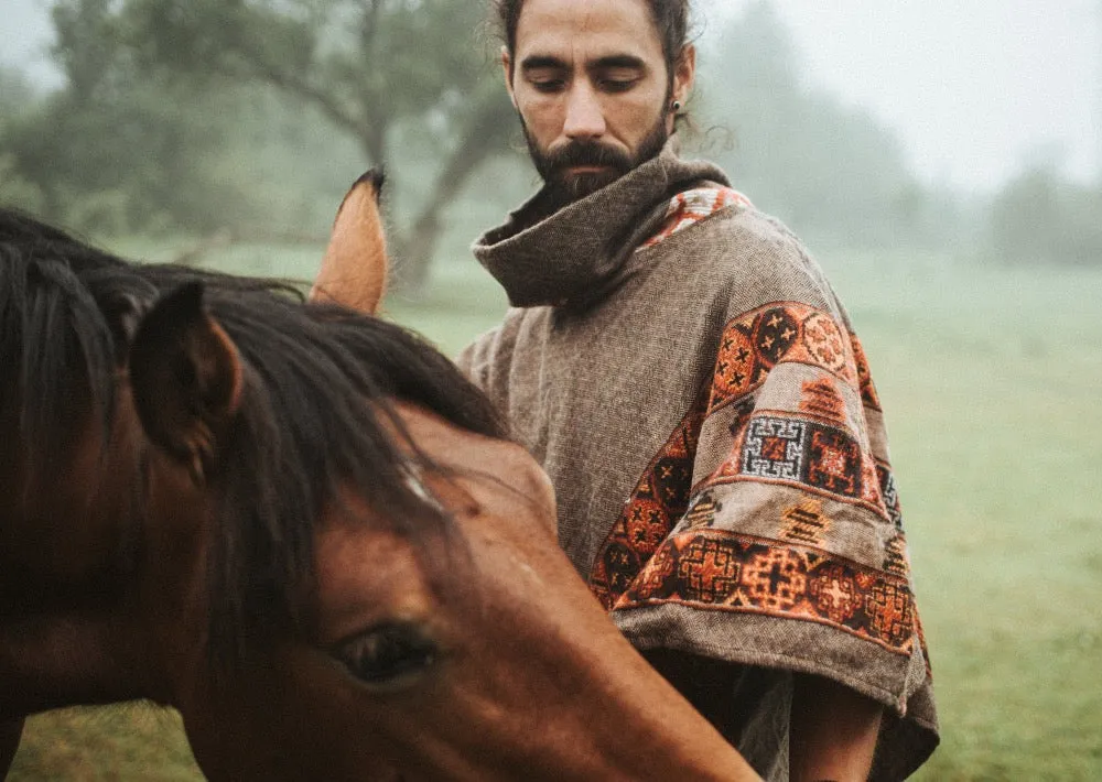 Kuscheliger Poncho ~ HOPI