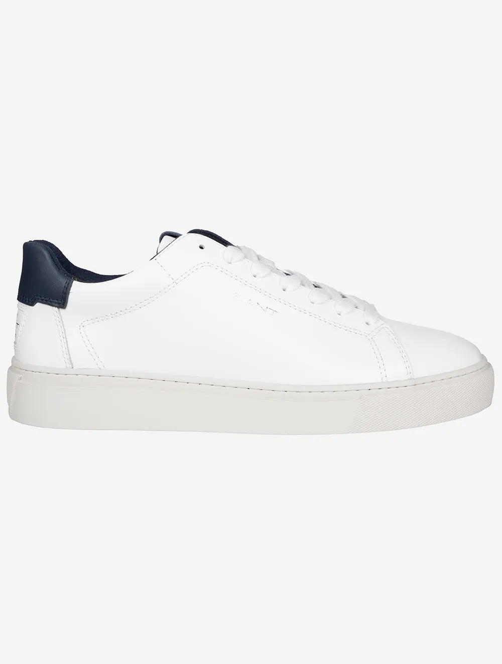 Mc Julien Leather Sneaker White Marine