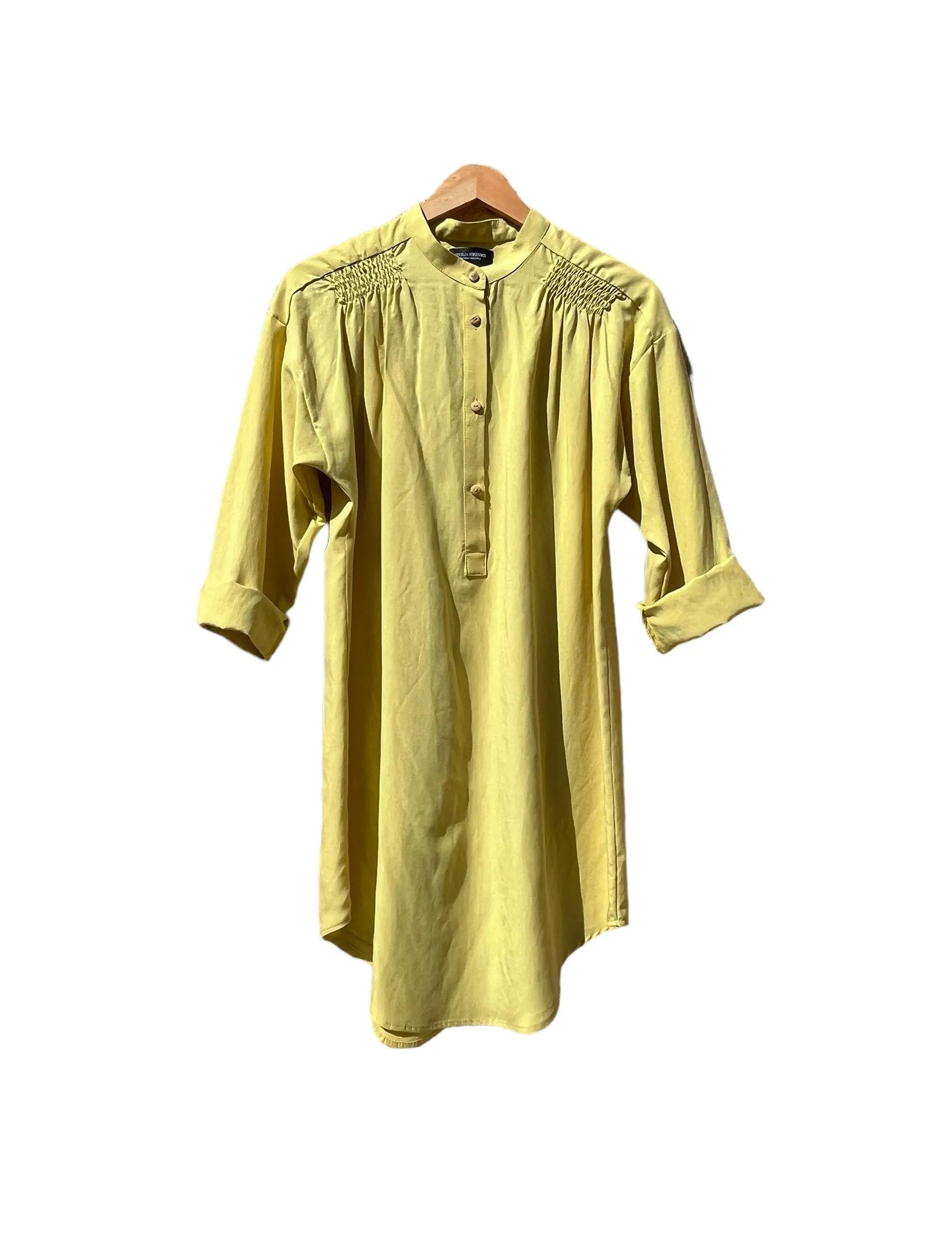 Melia Shirt Dress Yellow