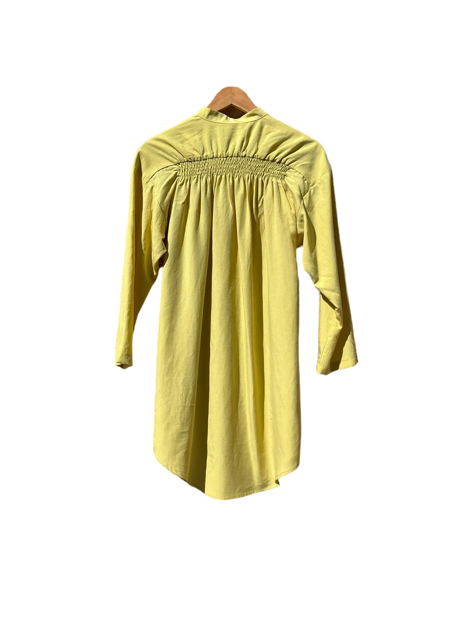 Melia Shirt Dress Yellow