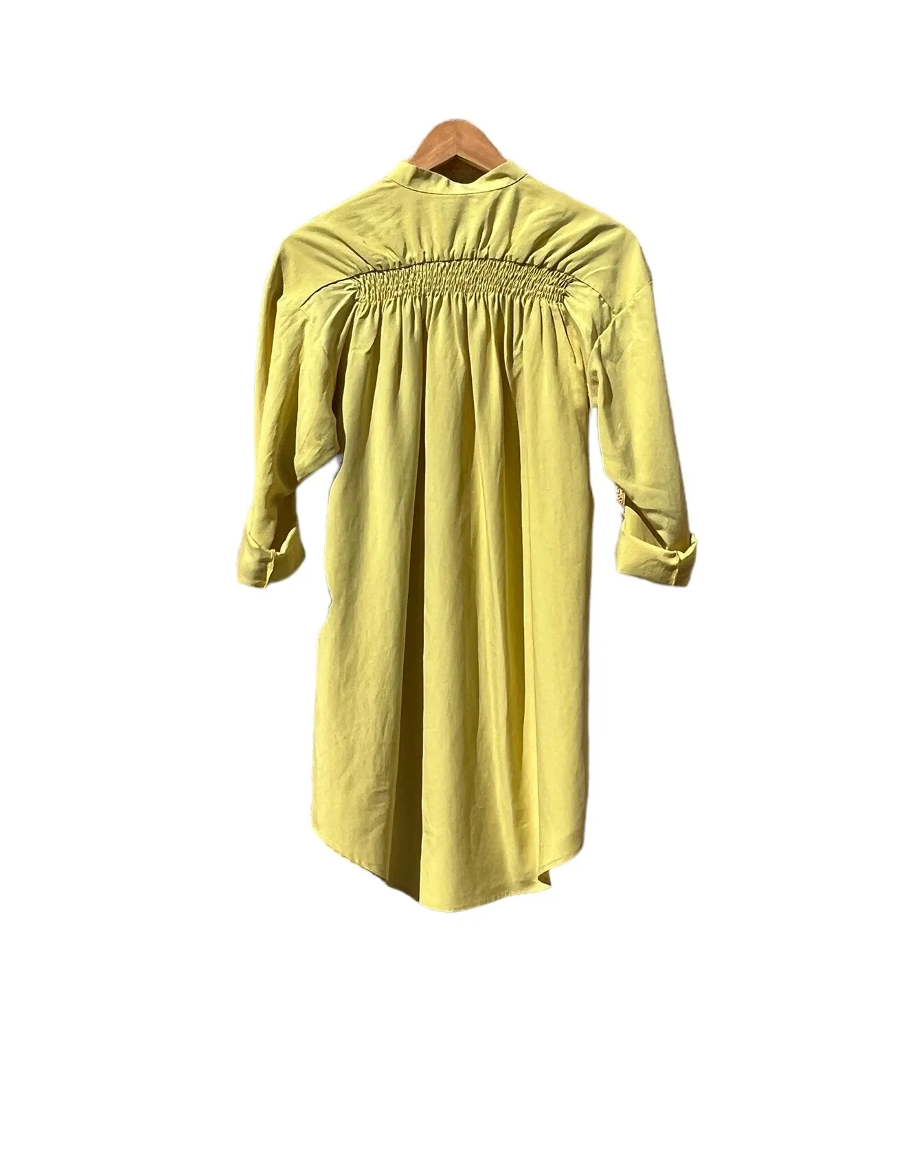 Melia Shirt Dress Yellow