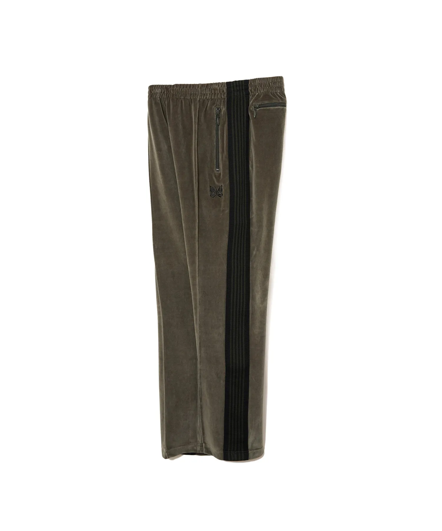 【MEN , WOMEN】NEEDLES Narrow Track Pant - C/Pe Velour