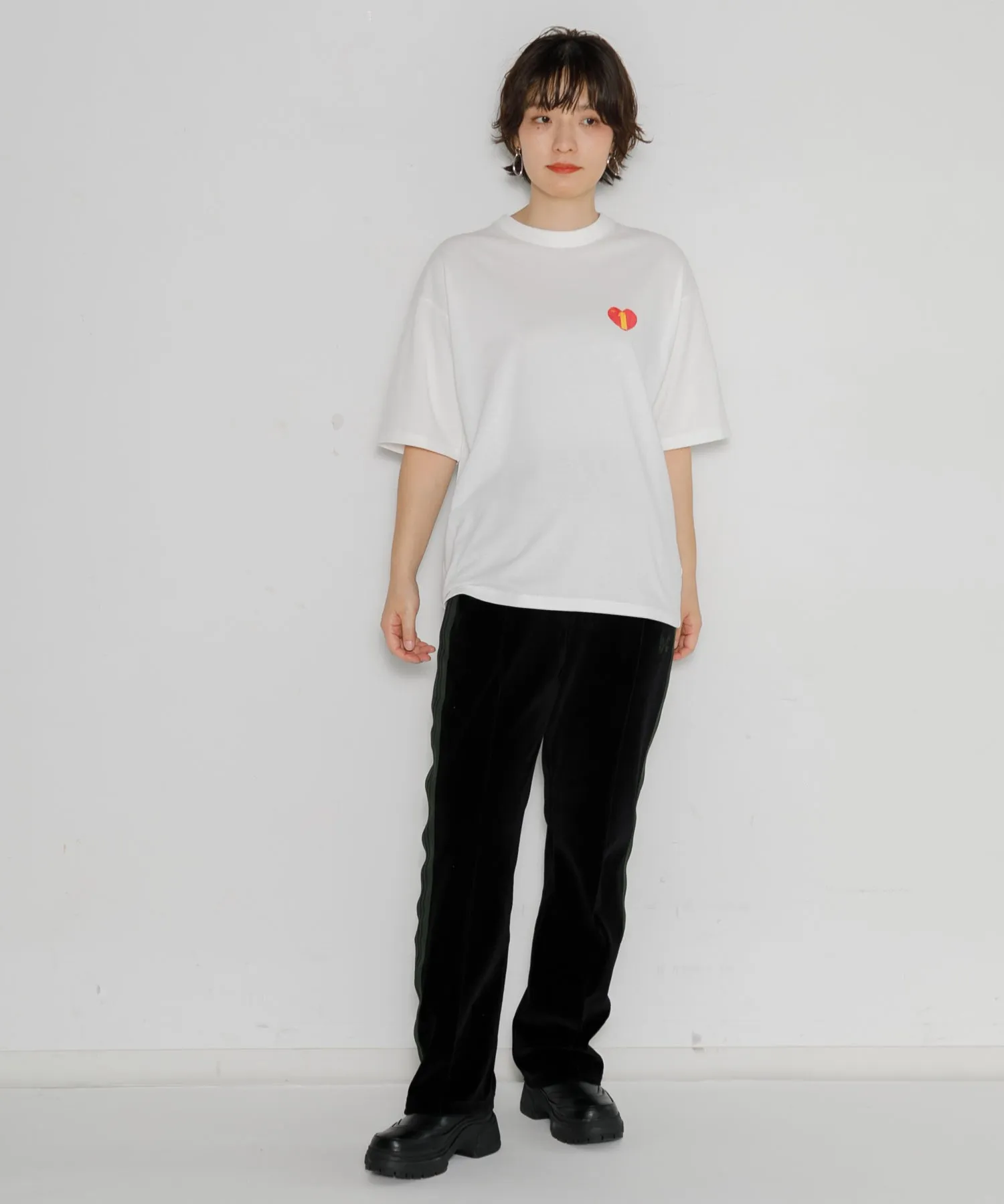 【MEN , WOMEN】NEEDLES Narrow Track Pant - C/Pe Velour