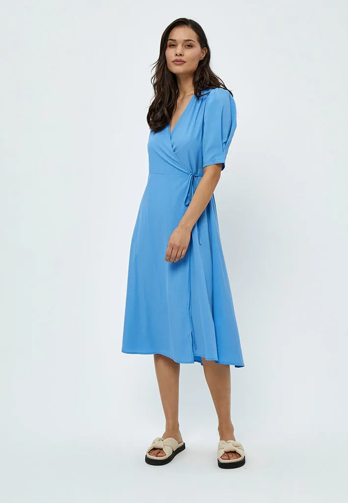 Mena Midi Dress - Marina Blue